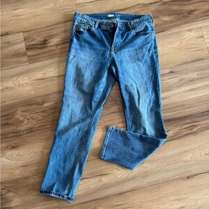 Old Navy Women’s Power Straight Blue Jeans
